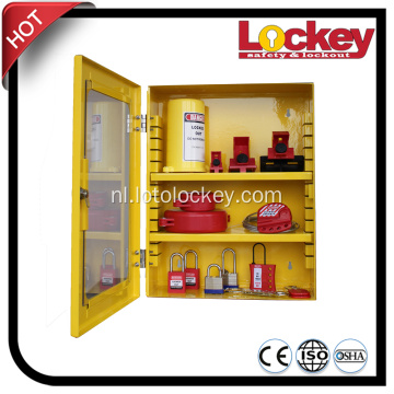 Geel Staal Combinatie Veiligheid Groep Lockout Tagout Box